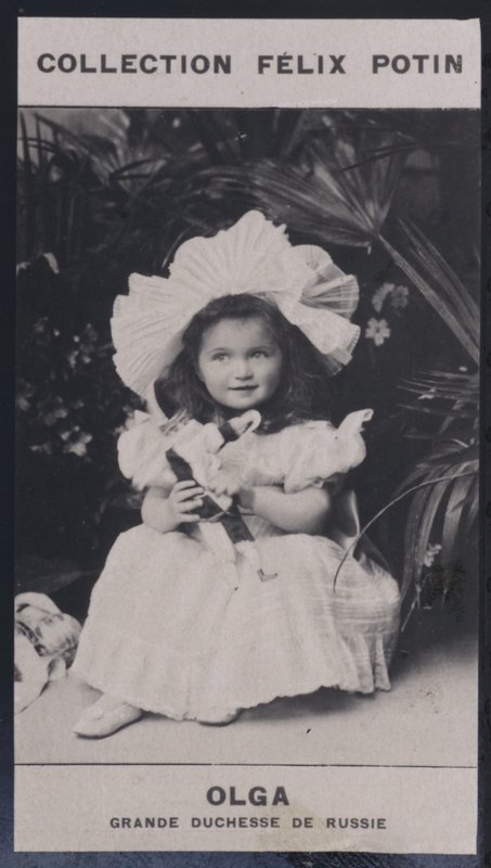 Olga, Grã-Duquesa da Rússia (1895) (foto a p/b) de European Photographer