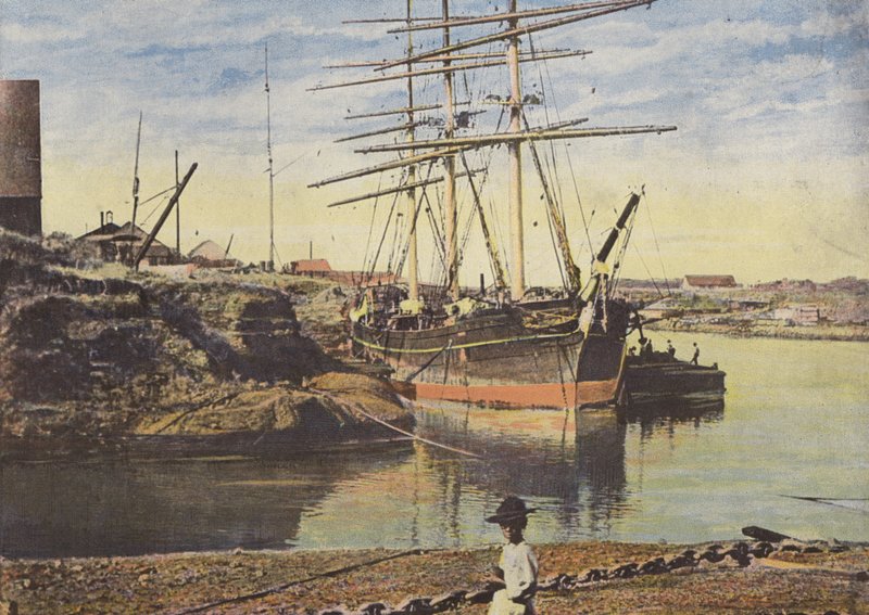 Porto de Pointe-des-Galets, perto de Saint-Denis de European Photographer