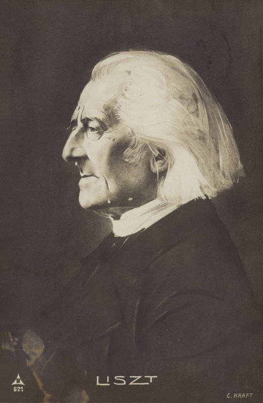 Retrato de Franz Liszt de European Photographer
