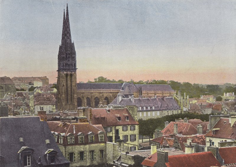 Quimper, vista do Mt. Frugy de European Photographer