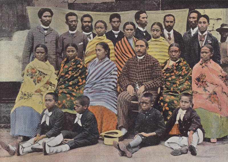 Rainandriamampandry, Premier Ministre de LInterieur e Sa Famille de European Photographer