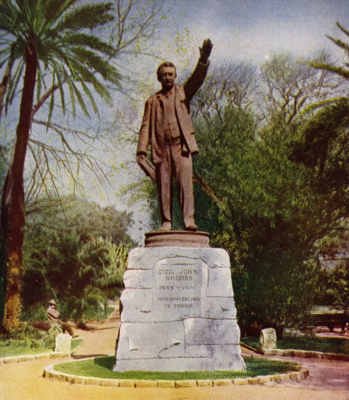 Estátua de Rhodes, Jardim Botânico, Cidade do Cabo (foto) de European Photographer