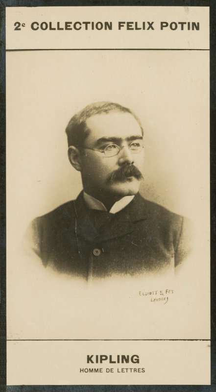 Rudyard Kipling, Homem de Letras de European Photographer