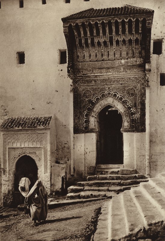Venda, Rabat, Porta Medersa (foto a p/b) de European Photographer