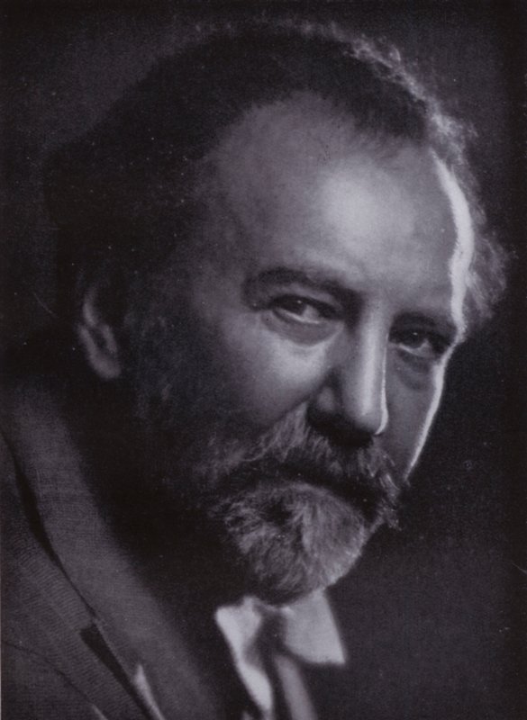 O falecido Sir Henry J Wood (foto a p/b) de European Photographer