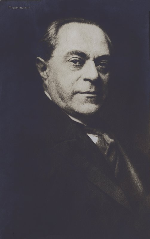 Vladimir de Pachmann, pianista Russo-Alemão famoso por tocar as obras de Chopin (foto a p/b) de European Photographer