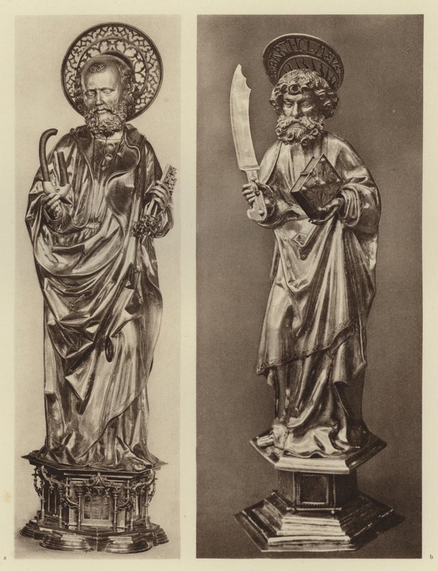 Wohrd perto de Nurnberg, St Bartholomaus; Aachen, St Petrus (foto a p/b) de European Photographer