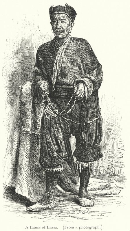 Um Lama de Lassa (gravura) de European School