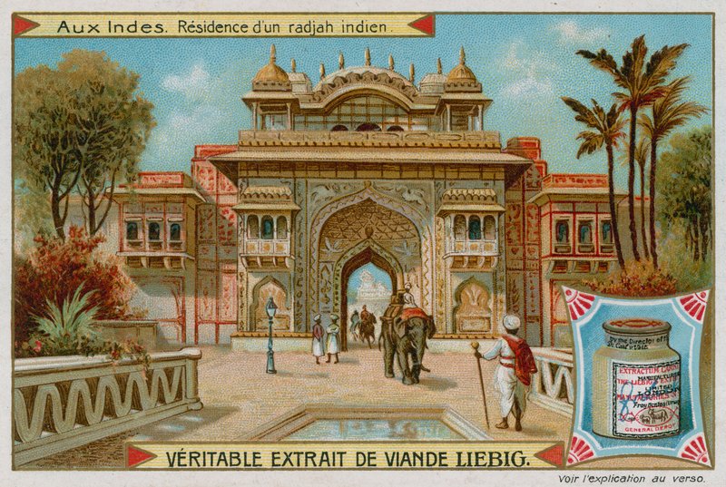 Um, rajahs, palácio de European School