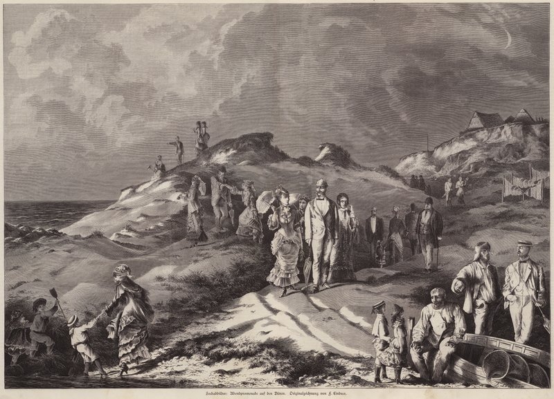 Um passeio entre as dunas de areia (gravação) de European School