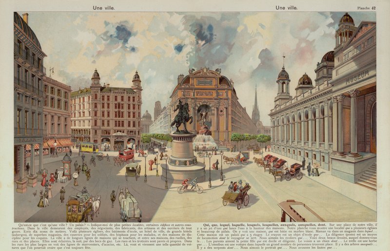 Uma cidade ou cidade de European School