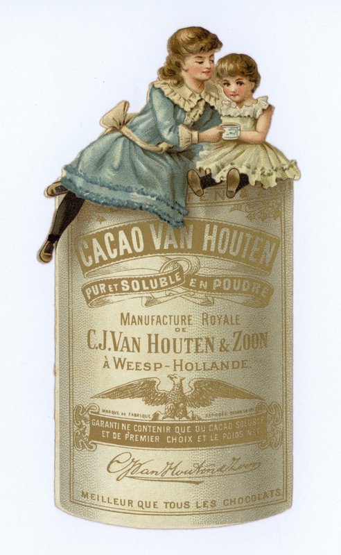 Anúncio para Cacoa Van Houten de European School