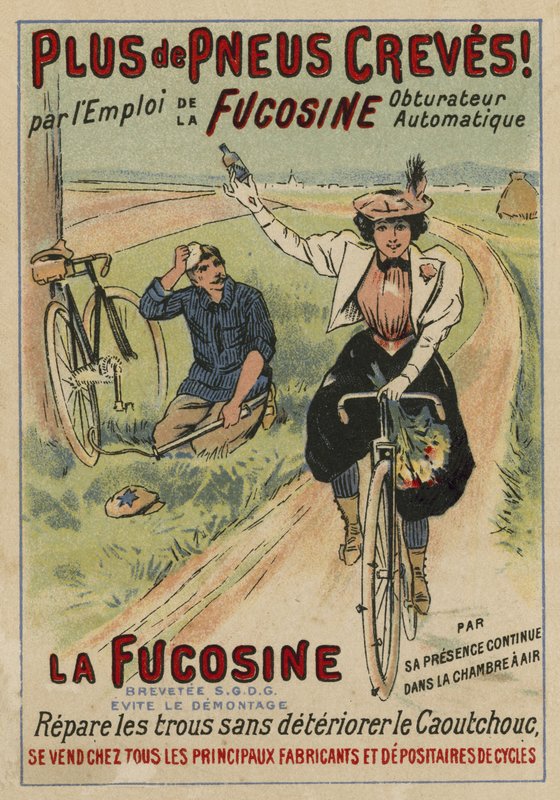 Propaganda para kits de reparo de fucosina de European School