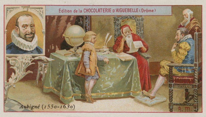 Agrippa d&39;Aubigne, poeta e soldado francês de European School