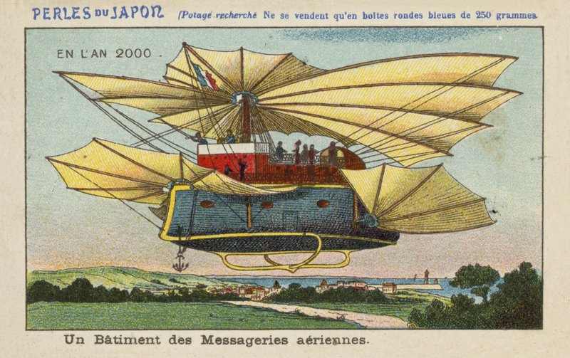 Aeronave do serviço de correio aéreo no ano 2000 de European School
