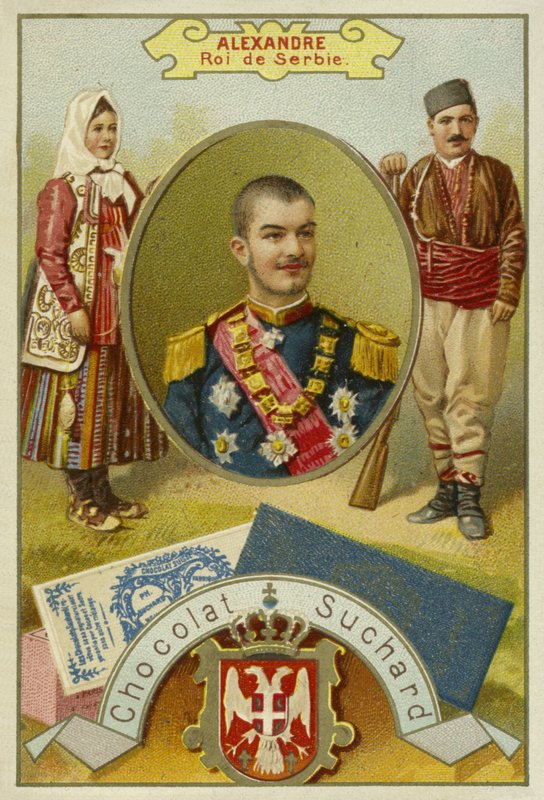 Alexandre I, rei da Sérvia de European School