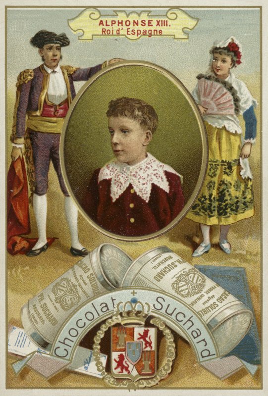 Alfonso XIII, rei da Espanha de European School