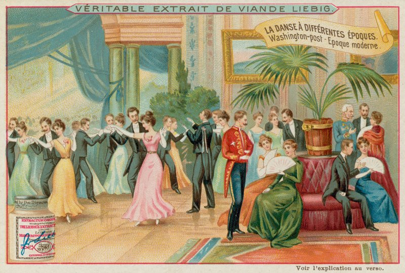 Dança Americana nos anos 1900 de European School