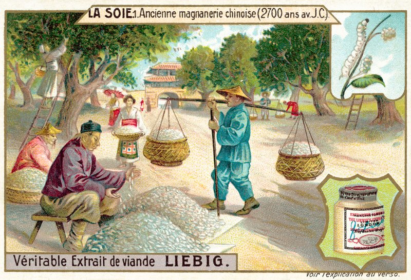 Antigo magnetismo chinês, 2700 AC (chromolitho) de European School