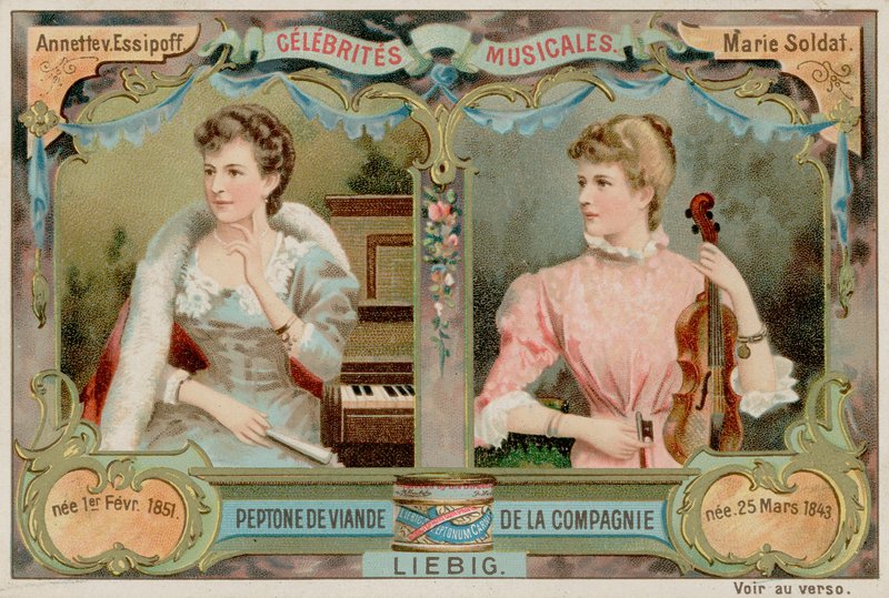 Annette von Essipoff e Marie Soldat de European School