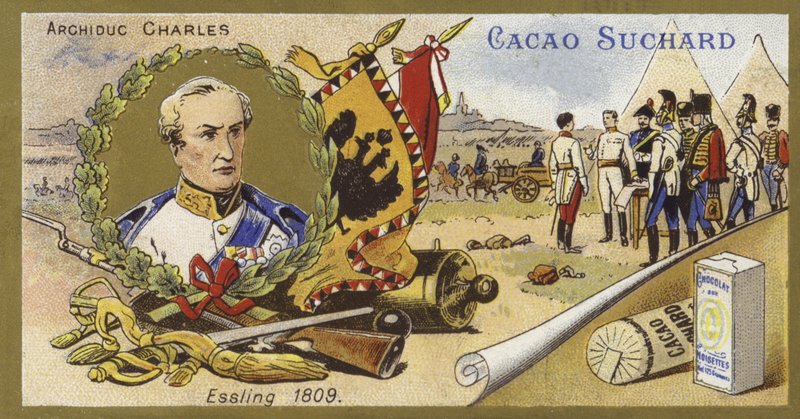 Arquiduque Carlos da Áustria e a Batalha de Aspern-Essling, Áustria, 1809 de European School