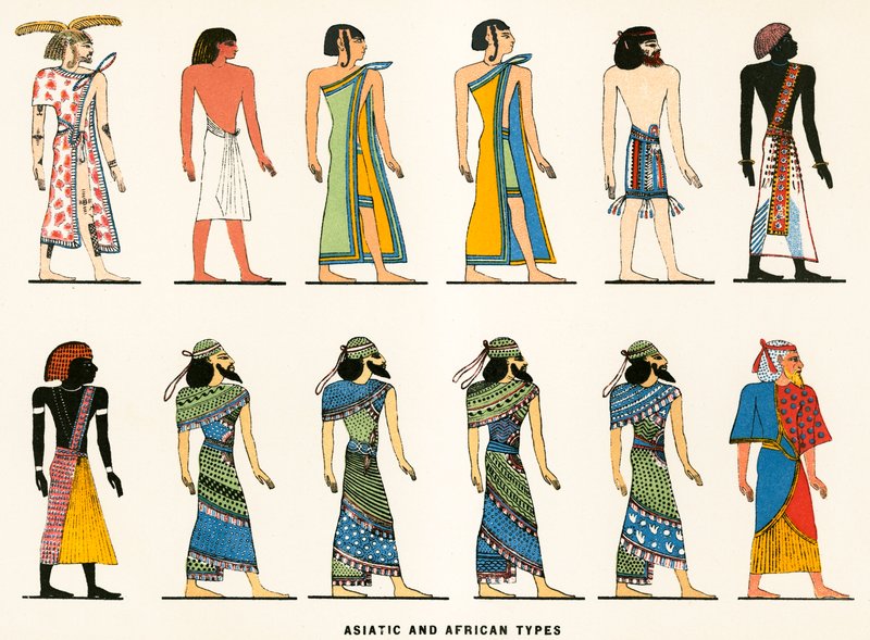 Tipos asiáticos e africanos de European School
