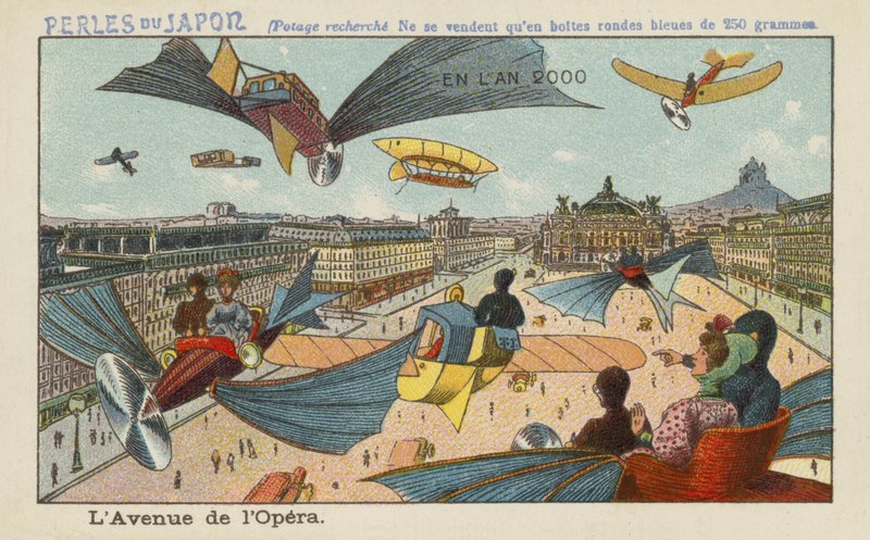 Avenue de lOpera, Paris, no ano de 2000 de European School