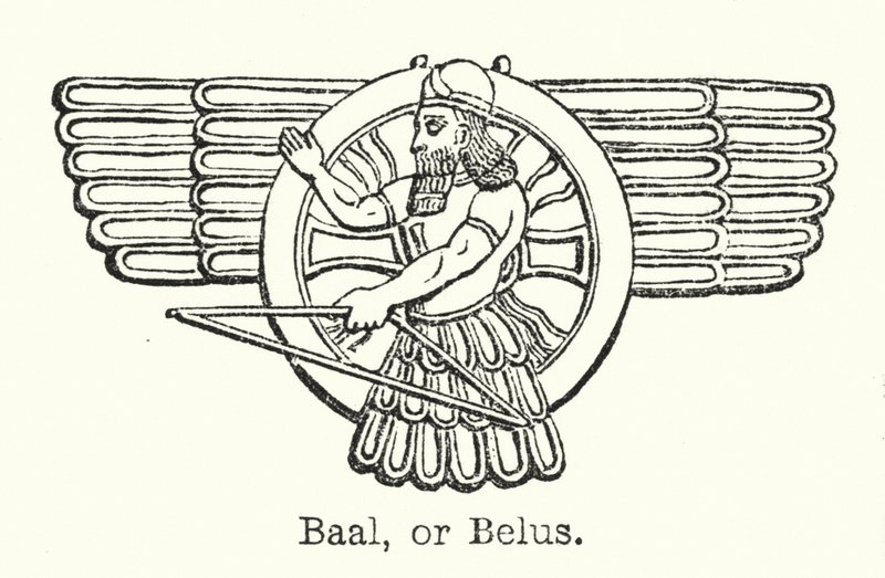 Baal, ou Belus (gravura) de European School