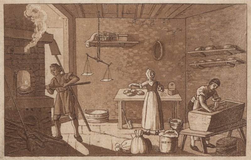 Padaria (litografia) de European School