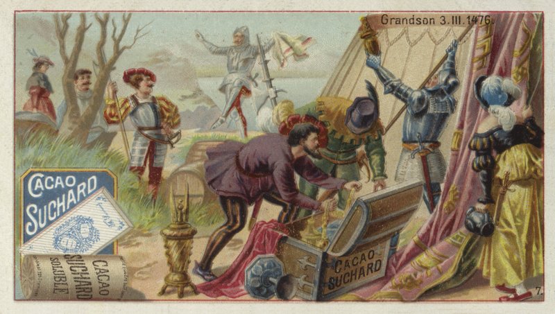 Batalha de Neto, Suíça, 3 de março de 1476 de European School