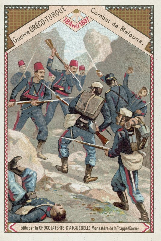 Batalha de Melouna, Guerra Greco-Turca, 18 de abril de 1897 de European School