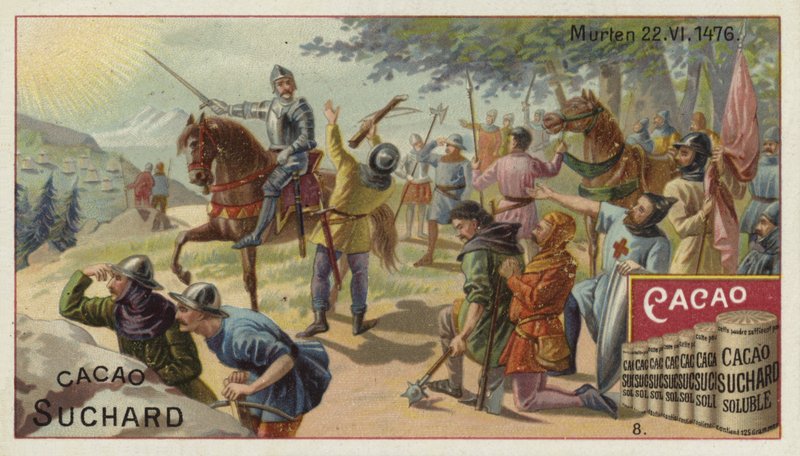 Batalha de Murten, Suíça, 22 de junho de 1476 de European School