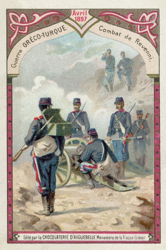 Batalha de Revenni, Guerra Greco-Turca, abril de 1897 de European School