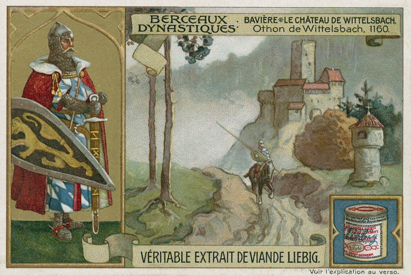 Baviera: Castelo de Wittelsbach e Otto I de Wittelsbach, Duque da Baviera, 1160 de European School
