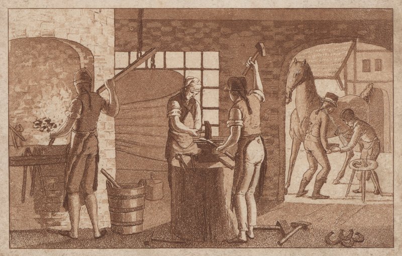 Ferreiros (litho) de European School