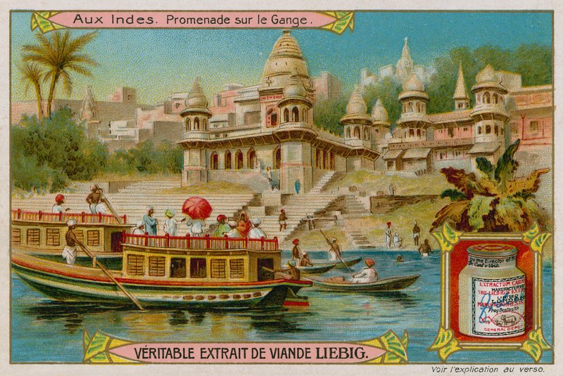 Barcos no Ganges de European School