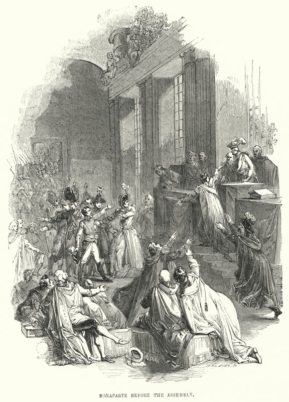 Bonaparte antes da Assembleia (gravação) de European School