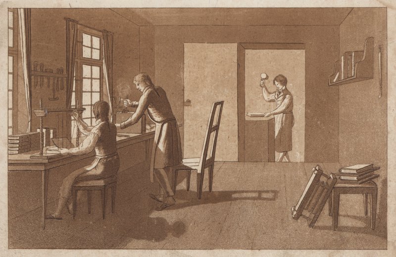 Encadernadores (litografia) de European School
