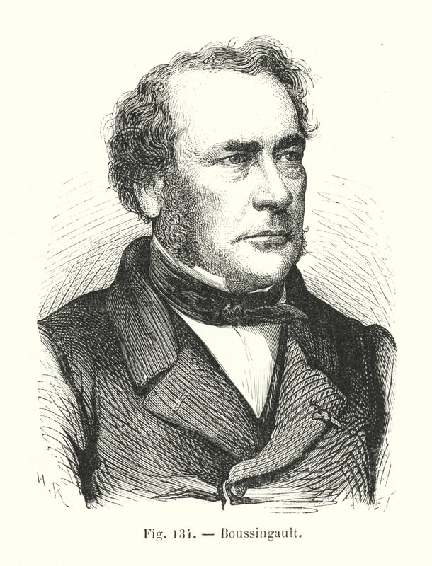 Boussingault (gravura) de European School
