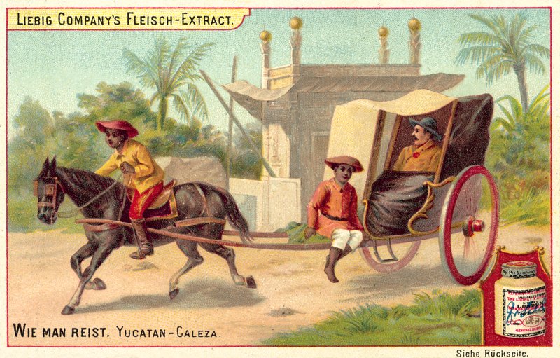 Caleza no Yucatan (chromolitho) de European School