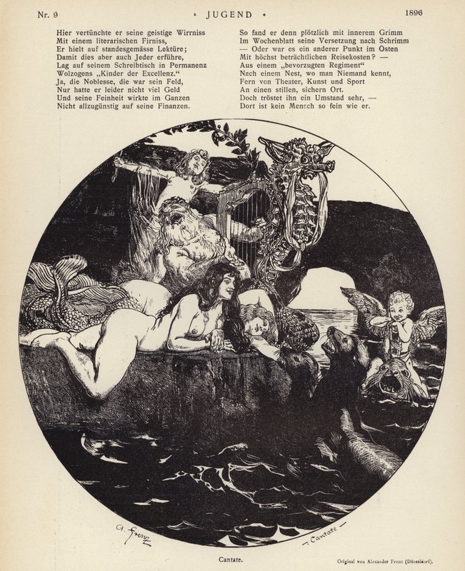Cantate (litho) de European School