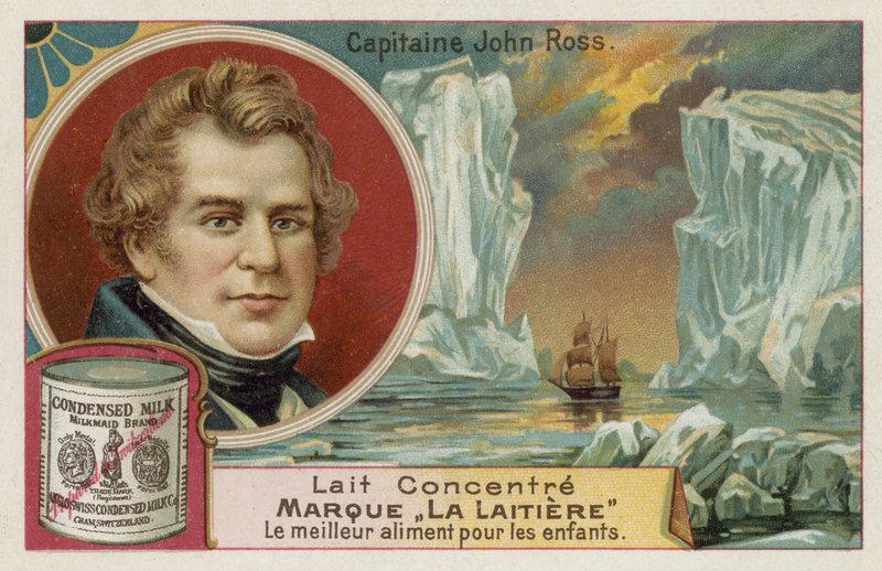 Capitão John Ross, oficial da marinha britânica e explorador do Ártico de European School