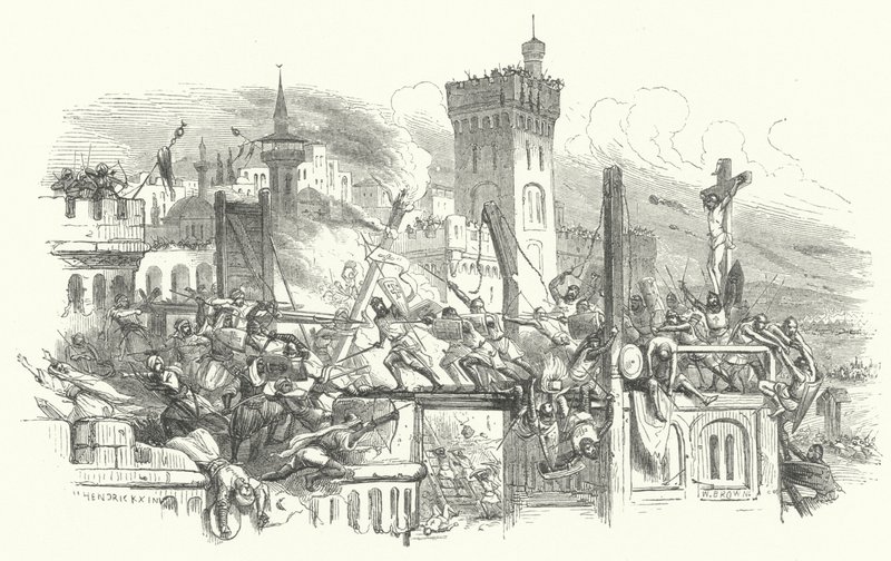 Captura de Jerusalém pelos Cruzados de European School