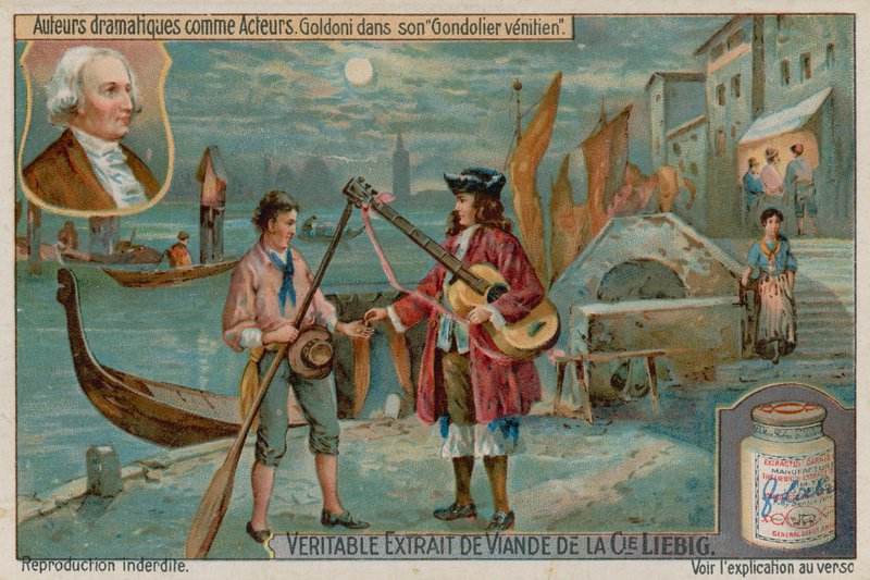 Carlo Goldoni no gondoleiro veneziano ou o desprezo dos amantes de European School