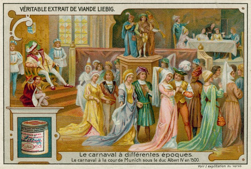 Carnaval em Munique nos anos 1500 de European School
