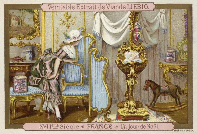 Dia de Natal, França, século XVIII de European School