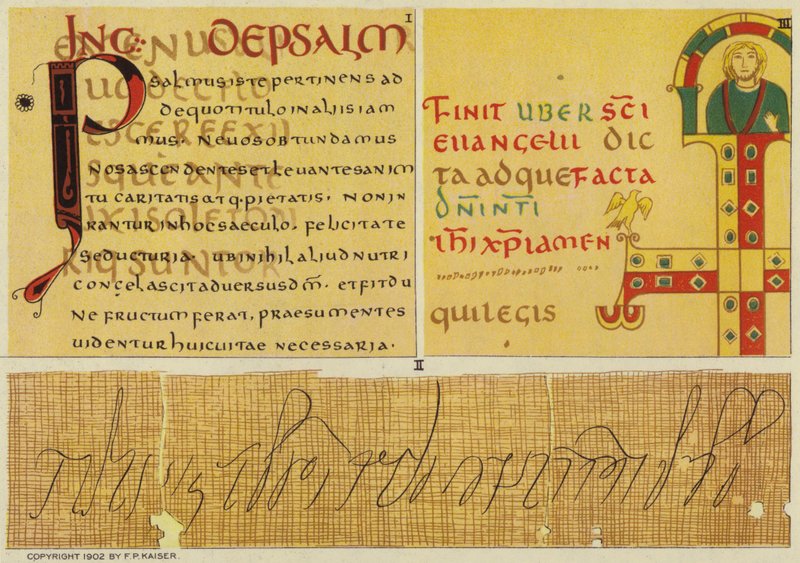 Cícero em Palimpsesto (litografia a cores) de European School