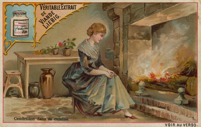 Cinderela pelo fogo da cozinha de European School