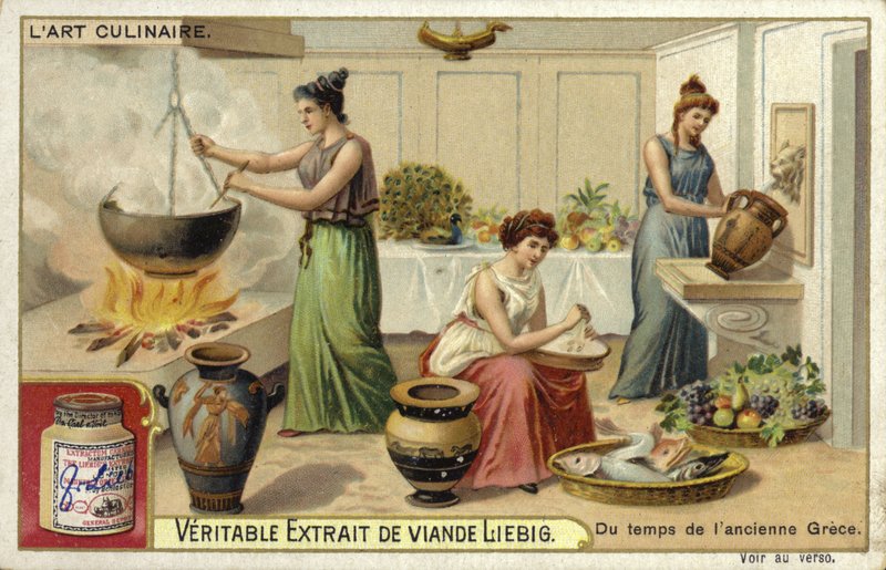 Cozinhando na Grécia Antiga de European School