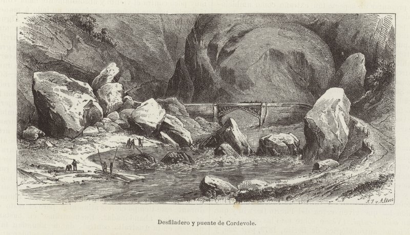 Cordevole gorge e ponte de European School